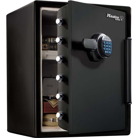 MASTER LOCK Cassaforte [Combinazione Digitale] [Ignifuga e a Tenuta Stagna] [XXL] - LFW205FYC (1/5)