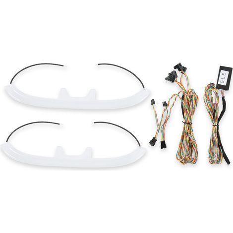 Remplacement d'éclairage ambiant LED de dossier de siège de 64 couleurs pour Mercedes Benz GLE classe W167 X167 2020+