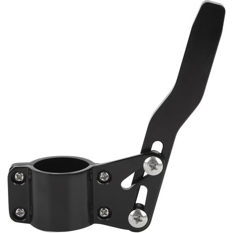 Kit de rallonge de levier de clignotant en alliage d'aluminium pour volant, réglage de position universel pour modification auto - Noir (1/5)