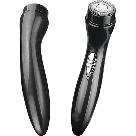 Rasoir électrique homme mini, tondeuse portable rechargeable USB, rasoir de poche sec et humide, usage voyage voiture maison, coupe confortable, pratique et compact. (1/4)