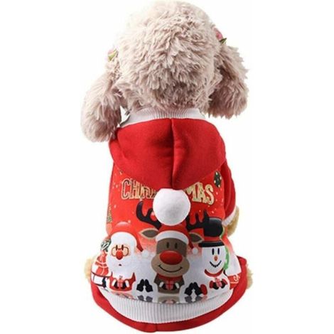Automne Hiver Noël Chien Vêtements Costume Chat Chihuahua(L) (1/5)