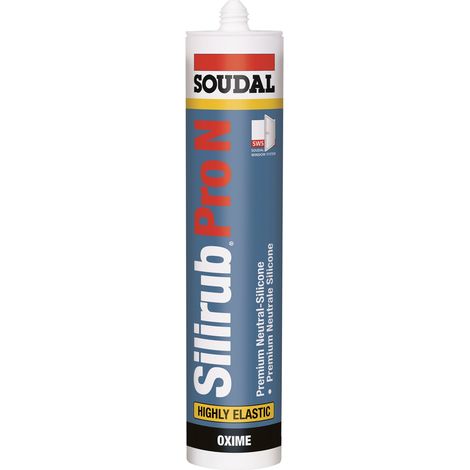 Soudal Neutralsilikon Silirub Pro N transparent 300 ml