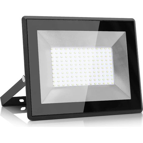 projecteur Led Extrieur 100w,10000lm Blanc Froid 6400k Spot Led Extrieur Conomiseur D'nergie 85%,ip65 Impermable Lumire De Scurit,pour Jardin,pati (1/5)