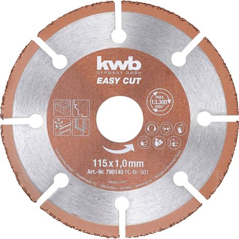 DISCO DIAMANTATO MULTIFUNZIONE EASY CUT DIAM. 125 MM (1/3)