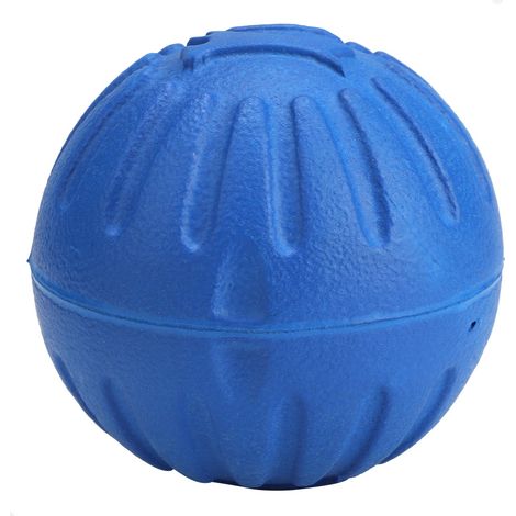 1 balle en EVA pour chien, jouet à mâcher résistant pour chien, jouet interactif bleu pour animal de compagnie (1/5)