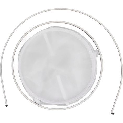 Cylindrical iron frame, hanging cage, butterfly habitat, outdoor mesh ornamental plant (1/5)
