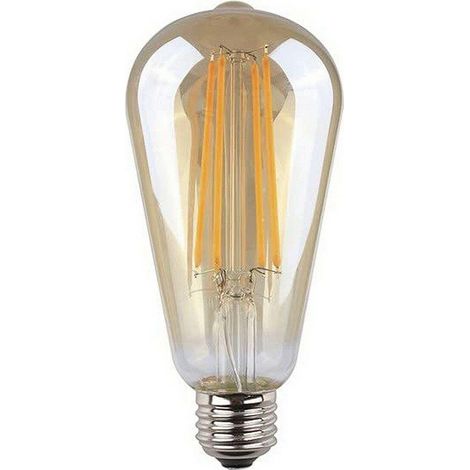 edm Vintage E27 ampoule LED 6W 2000K verre design rétro (1/3)