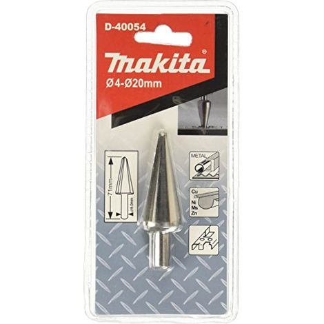 Makita D-40054 - Hss tipo punta conica 4-20 mm (1/2)