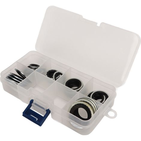 Jeu de 30 Joints pour Compresseur Climatiseur, Boîte Transparente, Universel Portable pour Voiture (1/5)