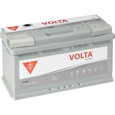 Batería de Coche 100Ah 940A EN Volta S1000D Silver