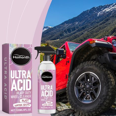 Hochleistungs-Felgenreiniger, hochwirksames Reinigungsmittel zur Entfernung von Schmutz, Altersflecken und Staub – 120 ml -- DTEKGAZ (1/5)