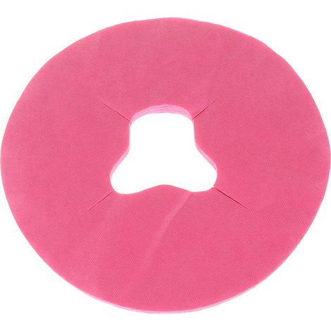 Fundas desechables para cojines de apoyo facial, diseño higiénico, color rosa, sin enchufe. (1/2)