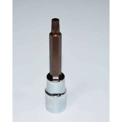 CHIAVE A BUSSOLA TORX T 50 LUNGA PUNTA 100 MM 1/2&quot BUSSOLE ACCIAIO S2