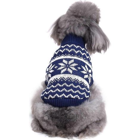 Ropa de invierno para perros, ropa navideña para mascotas, perro (1/5)