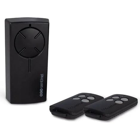 SCS SENTINEL Universal Radio Receiver Kit - 12/24V - With 2 remote controls. gray buttons - RadioGate Kit