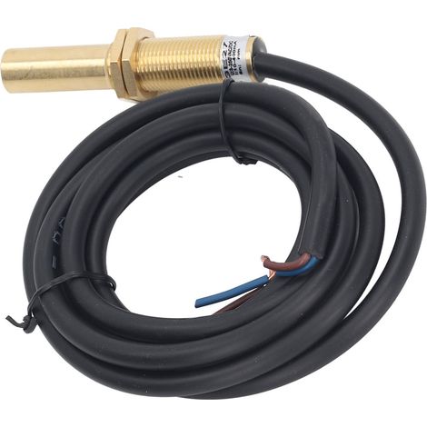 Capteur de proximité, détecteur d'approche, capteur inductif, interrupteur à 2 fils normalement ouvert, CC/CA 3-250 V, M18x1,5 (1/5)