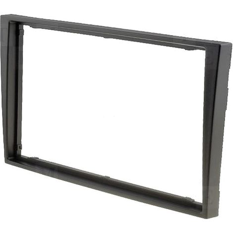 Facade autoradio 2Din FA100E compatible avec Renault Traffic 2 Suzuki Wagon R Noir