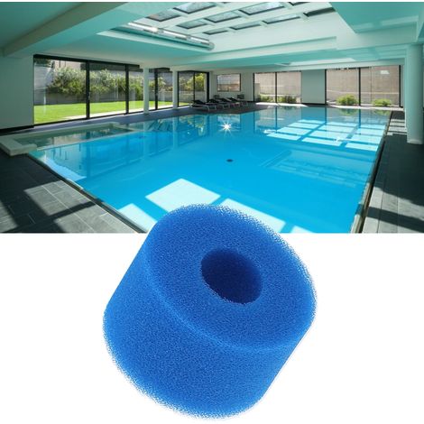 Cartouche filtrante de piscine réutilisable et lavable, éponge de nettoyage pour accessoires de piscine (1/5)