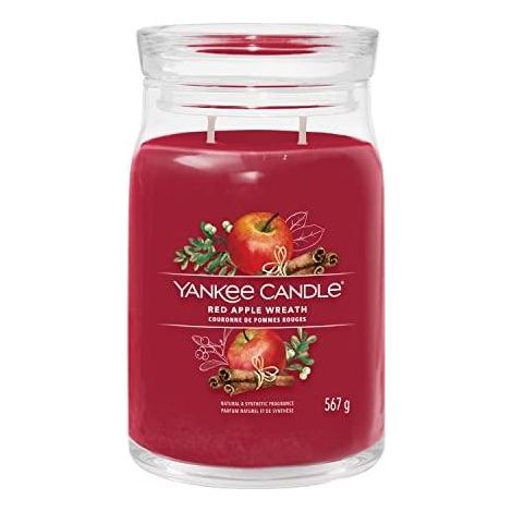 Yankee Candle Red Apple Wreath Vela Roja 15,7 cm (1/2)