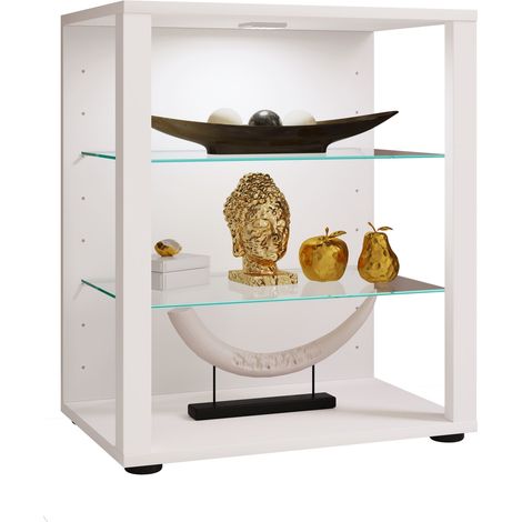 Vitrina de soporte de cristal de madera Glasol S 60x52x35 - VCM