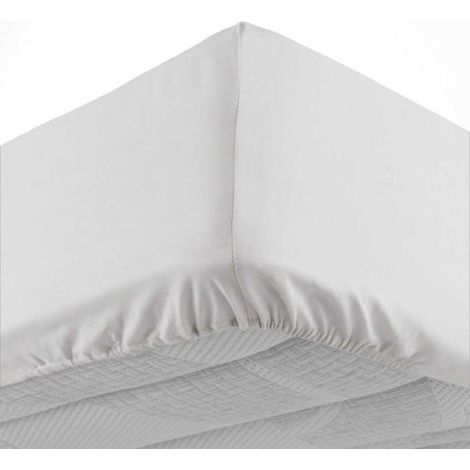 Drap housse - - Line - 180x200 cm - 100% coton 57 fils/cm² - Bonnet 30 cm (1/4)