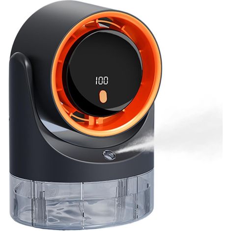 Ventilateur de table Silencieux Rechargeable Réglable Transportable (1/5)