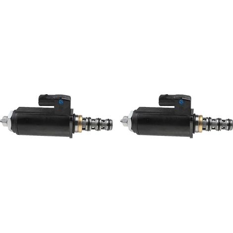 2 électrovannes KWE5K-31/G24YB50 SKY5/G24-A pour pelle hydraulique Kobelco SK120/135/200/210/230/235/240/250-6E (référence YN35V00051F1) (1/5)