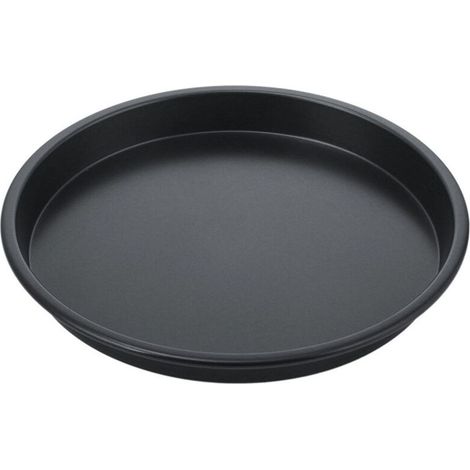 Plaque à pizza, plaque de cuisson antiadhésive en acier au carbone, plaque de cuisson pour micro-ondes, moule à tarte, plaque à biscuits, convient aux cuisines et aux restaurants.