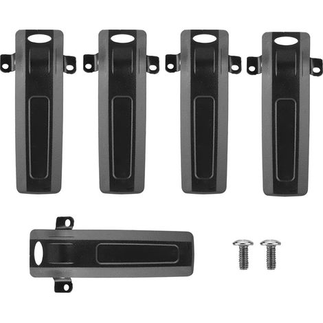 5PCS Ceinture Porte-talkie-walkie avec Clip Dorsal pour Baofeng UV-82 (1/5)