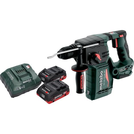 Martillo perforador a batería Metabo KH 18 LTX BL 24 18 V 2,2 J SDS Plus sin escobillas + 2 baterías LiHD de 4,0 Ah + cargador (1/5)