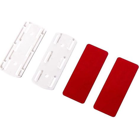Support mural adhésif pour multiprise sans perçage, fixateur de prise électrique pour bureau et mur, support de bloc prise autocollant