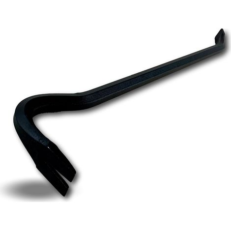 Pied de biche fer forgé Griffes étroites pied recourbé Arracher soulever - Quantité x 1 - Longueur 60 cm
