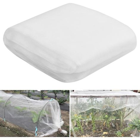 Filet de jardin 2x3 mètres, filet anti insectes, maille fine, filet anti insectes pour potagers, utilisé pour protéger les plantes, les fleurs, les légumes et les fruits. (1/5)