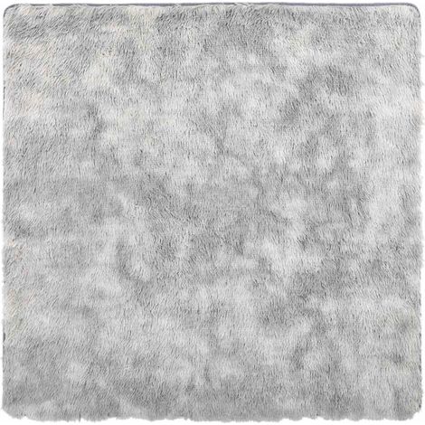 Maison Exclusive - Teppich Shaggy Hochflor NAVARRA Silbergrau 160
