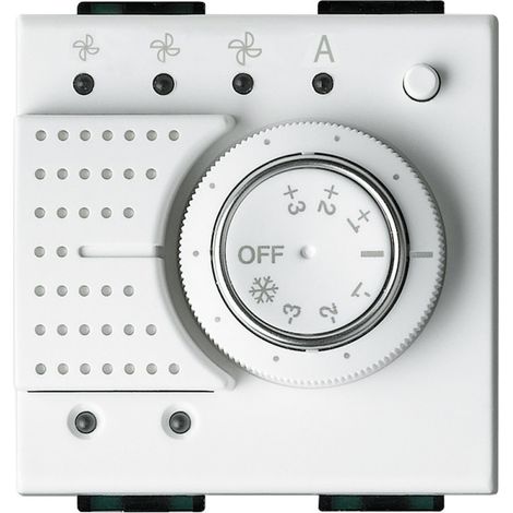 Sonde avec commande pour ventilo-convecteur Livinglight MyHOME BUS blanc (N4692FAN)