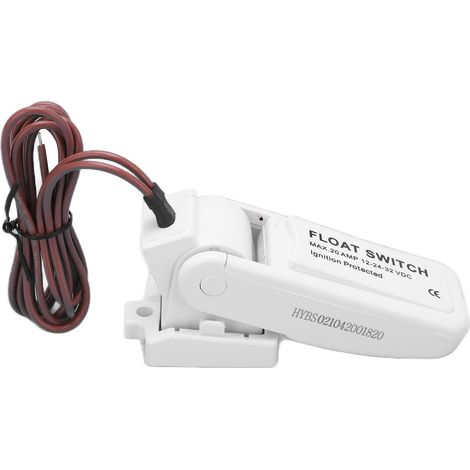 Interrupteur à flotteur 12-24-32V 18AWG, soudé par ultrasons étanche, contrôle automatique de niveau de cale pour bateau yacht (1/5)