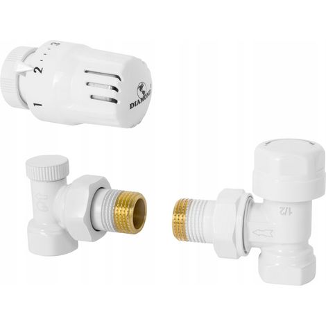 SET TERMOSTATICO ANGOLARE BIANCO 1/2 (1/5)
