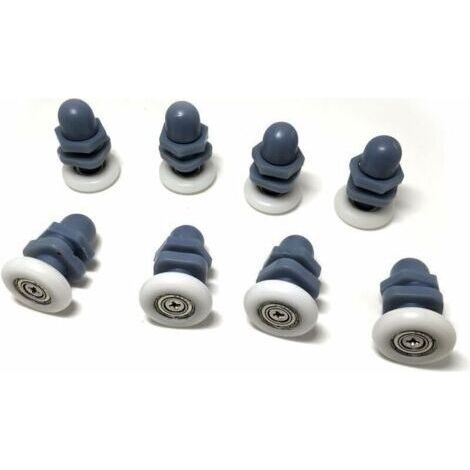 10 pièces Porte de douche coureurs/roues/poulies/guides 20 mm Diamètre-- (1/3)