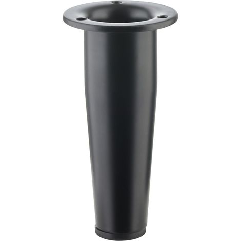 SOTECH Möbelfuß FOX-TROT höhenverstellbar um max. 12 mm Höhe 100 mm schwarz matt, 1 Stück (1/5)