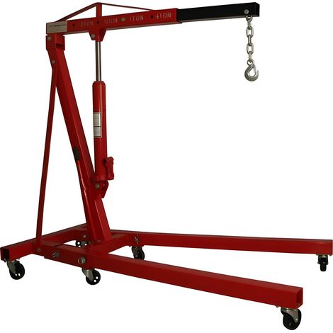 Chèvre d'atelier Grue de levage hydraulique pliante 2 Tonnes