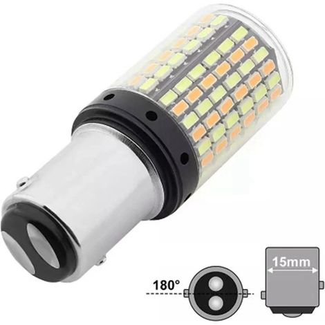 1 pair of 1157 universal daytime running lights, turn signals, and reversing bulbs (1/4)