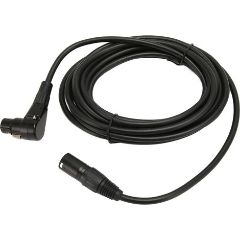 Câble Microphone XLR Mâle vers Femelle Professionnel 3 Broches OFC 5m pour Table de Mixage Ampli Enceinte (1/5)