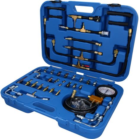 Brilliant Tools Benzindruck-Prüfer-Satz, 0 - 10 bar, 44-tlg. (1/5)