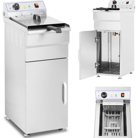 Freidora eléctrica independiente sobre mueble, 400 V, 10 L. (1/5)