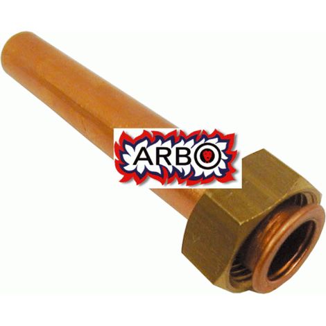RACCORDO IN RAME DRITTO CON RAC 3/4 120MM SET 5 PEZZI - ARBO (1/2)
