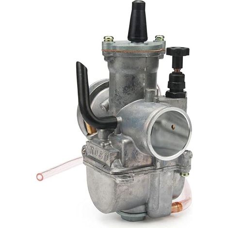 30 mm Carburateur,PowerJet PWK 30 mm Carburateur Moto pour Dirt Bike Motocross Motorrad Go Karts Scooter Quad ATV
