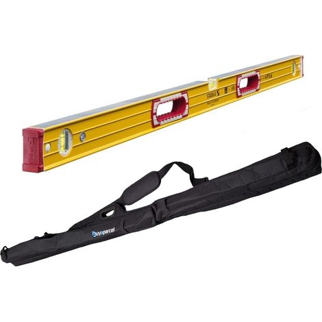 Stabila Double Plumb Vial Spirit Level + Bag 1800mm 72"" 180cm 196-2 STB1962180