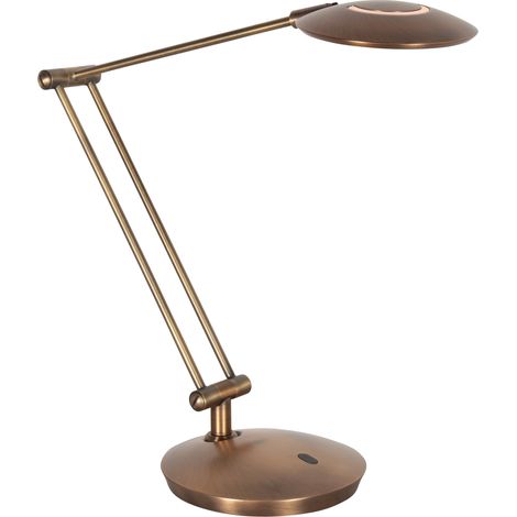 Steinhauer Exclusive - tischlampe - Zenith2 - bronze - kunststoff