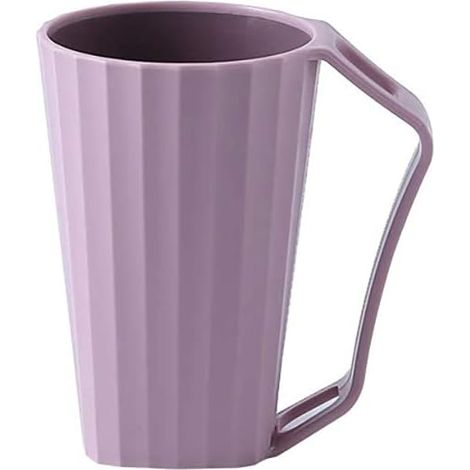 AGE Brosse à dents tasse ronde rince-bouche tasse maison Simple brosse à dents tasse créative réservoir de dents créatif rose (1/4)