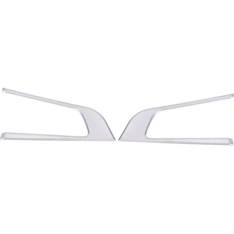 Lot de 2 Garnitures Cadre Volant Voiture Déco Compatible Alfa Romeo Giulia 2017 (1/5)